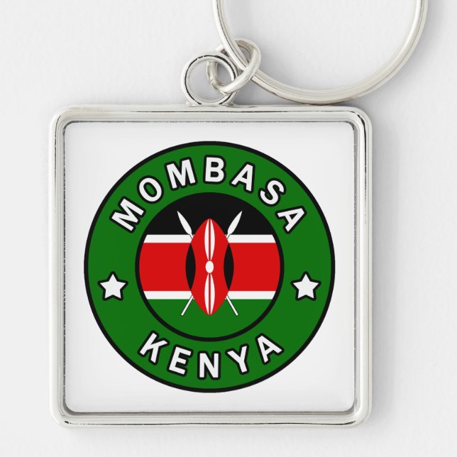 Porte-clés Mombasa Kenya (Devant)