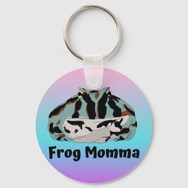 Porte-clés Momma grenouille (Recto)