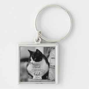 Porte-clés Mon Âme Trouve Le Repos - Ps 62:1