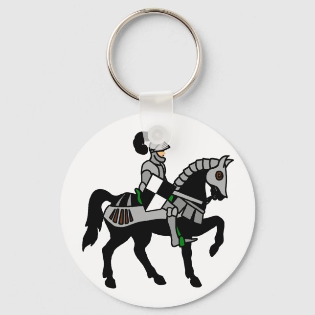 Porte-clés Mon chevalier (Recto)