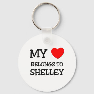 Porte-clés Mon Coeur Appartient À SHELLEY