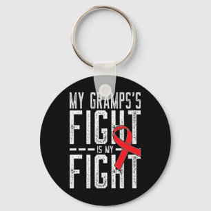 Porte-clés Mon combat de groupe est ma lutte contre le cancer