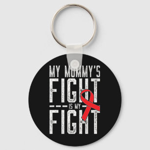Porte-clés Mon combat de maman est ma lutte contre le cancer