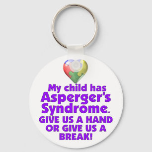 Porte-clés Mon enfant a Asperger