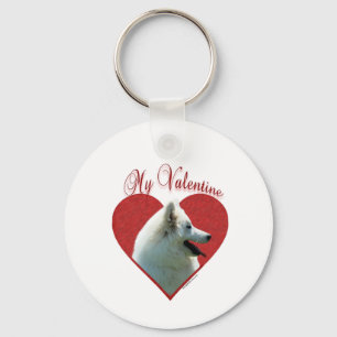 Porte-clés Mon Eskie Valentine