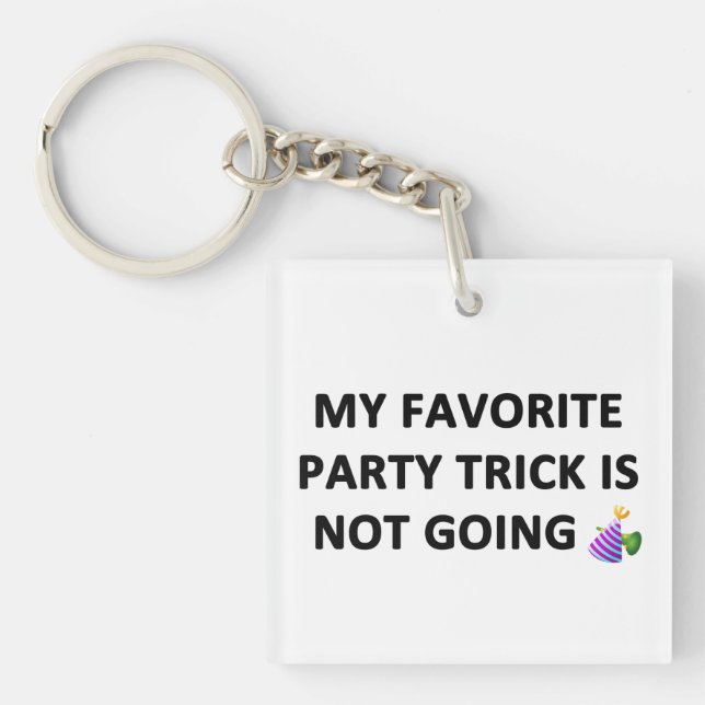 Porte-clés Mon Favori Party Trick (Devant)