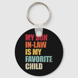 Porte-clés Mon Fils En Droit Est Mon Enfant Favori Amusant Fa