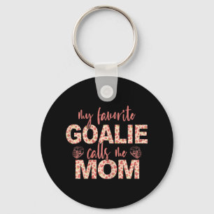 Porte-clés Mon gardien préféré m'appelle maman gardien de hoc