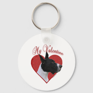 Porte-clés Mon grand Dane Valentine