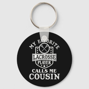 Porte-clés Mon Joueur De Crosse Préféré M'Appelle Cousin Outf