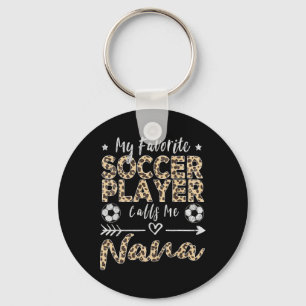 Porte-clés Mon Joueur De Football Préféré M'appelle Nana Socc