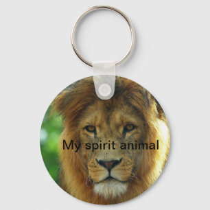 Porte-clés Mon lion animal d'esprit