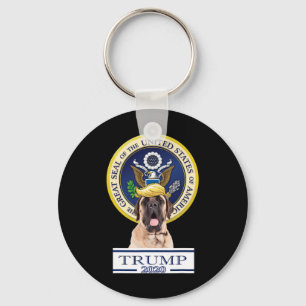 Porte-clés Mon Mastiff pour Trump