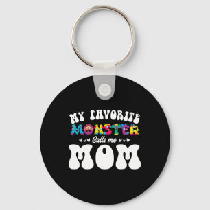 Porte-clés Mon Monstre Favori M'Appelle Maman Fun Mère Hallow