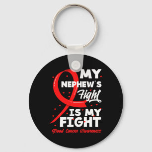 Porte-clés Mon Nephew's Fight Is My Fight Blood Cancer Award