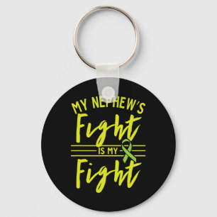 Porte-clés Mon Nephew's Fight Is My Fight Kidney Disease Awar