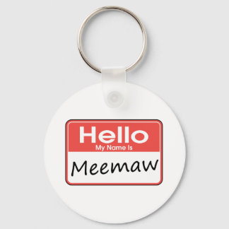 Porte-clés Mon nom est Meemaw