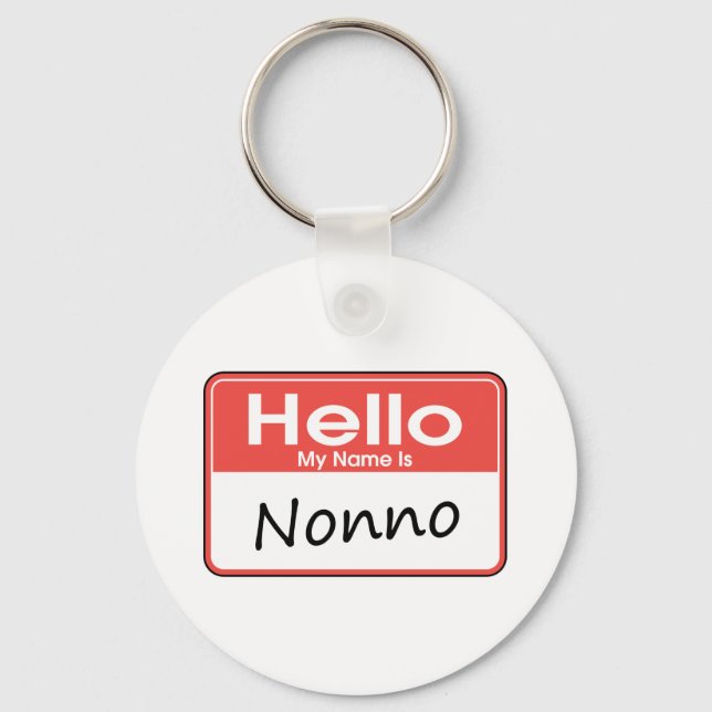 Porte-clés Mon nom est non (Recto)