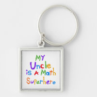 Mon oncle Math Superhero T-shirts et cadeaux