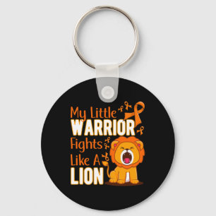 Porte-clés Mon Petit Guerrier Se Batte Comme Un Lion Leukemia