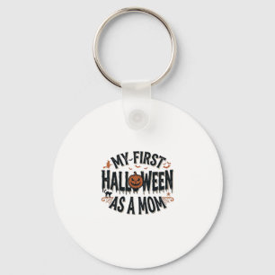 Porte-clés Mon premier Halloween en tant que maman Vintage Ha