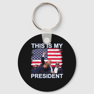 Porte-clés Mon Président Trump aux élections de 2024