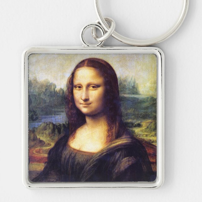 Porte-clés Mona Lisa, Leonardo da Vinci (Devant)