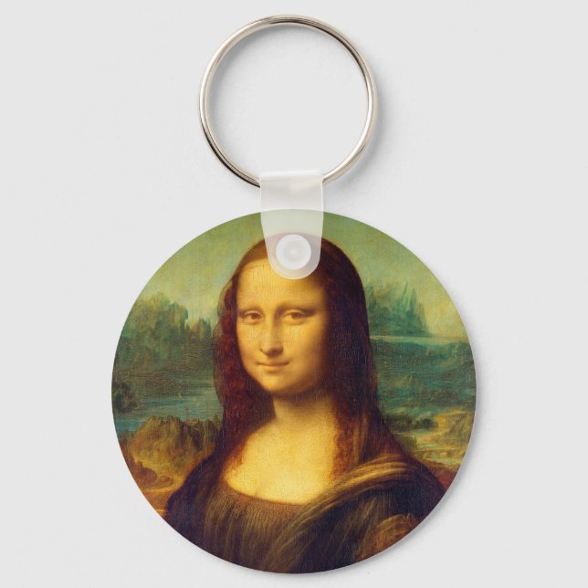 Porte-clés Mona Lisa par Leonardo Da Vinci (Recto)