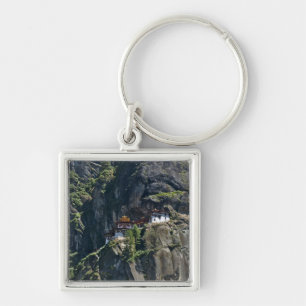 Porte-clés Monastère de Taktsang sur la falaise, Paro, Bhouta