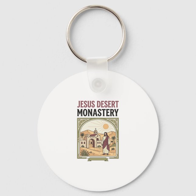 Porte-clés Monastère désertique de Jésus Monastère désertique (Recto)