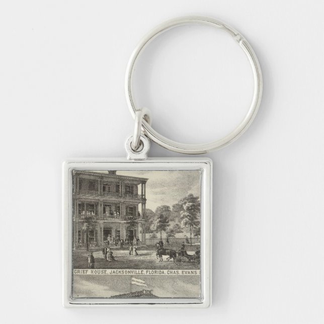 Porte-clés Moncrief House, Jacksonville (Devant)