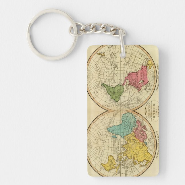 Porte-clés Monde 3 (Devant)