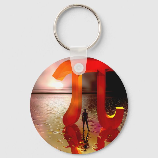 Porte-clés Monde mathématique (Recto)