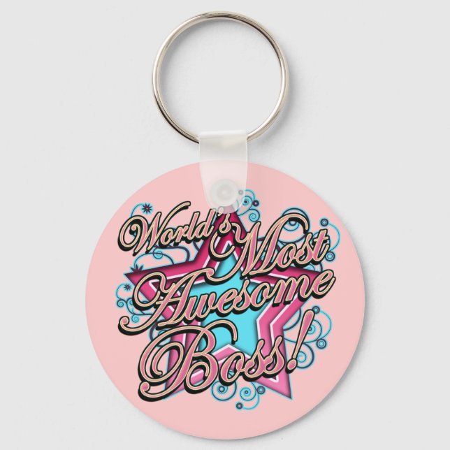 Porte-clés Mondes Les Boss les plus géniaux (Recto)