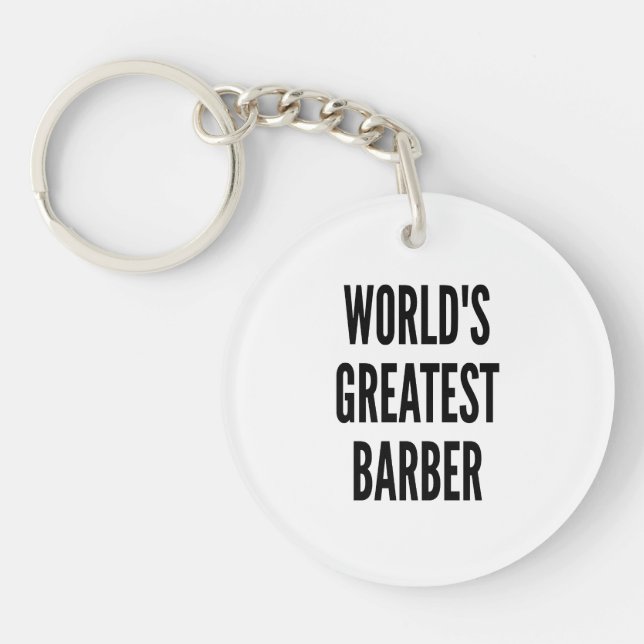Porte-clés Mondes plus grand barbier (Devant)