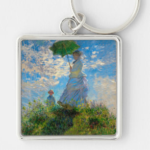 Porte-clés Monet Femme Parasol Impressionnisme