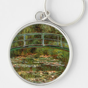 Porte-clés Monet French Japanese Bridge Art