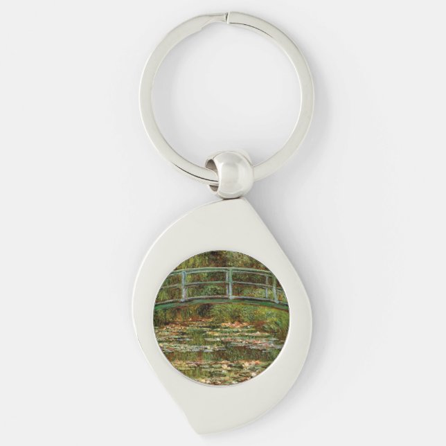 Porte-clés Monet Pont Japonais de Giverny (Devant)