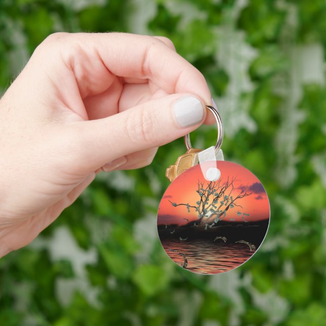 Porte-clés Money Tree With Dollar Bills (main)