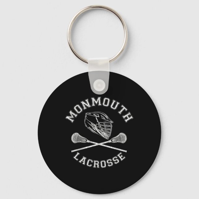 Porte-clés Monmouth Lacrosse Vintage Retro Lacrosse (Recto)