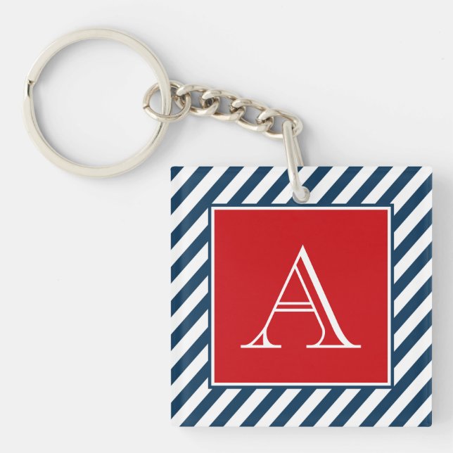 Porte-clés Monogram design (Devant)