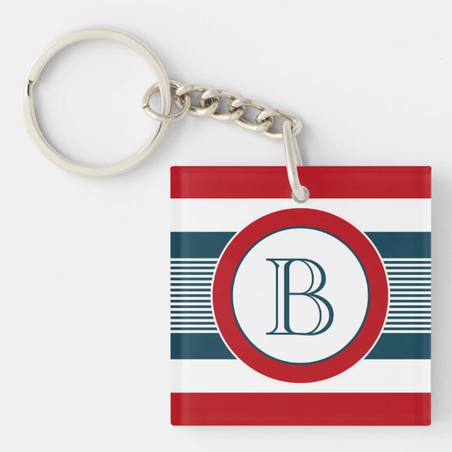 Porte-clés Monogram design (Devant)