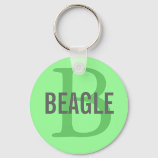 Porte-clés Monogramme beagle