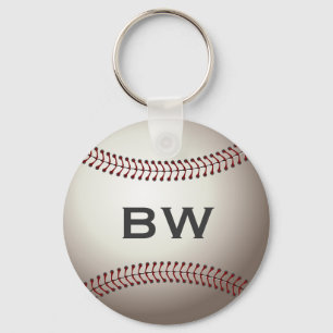 Porte-clés Monogramme de base-ball