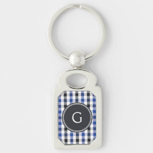 Porte-clés monogramme de très bon goût chic de motif de