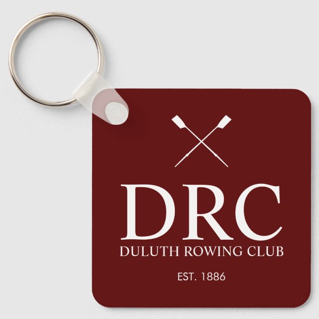 Porte-clés Monogramme du Classic Rowing Club (Recto)