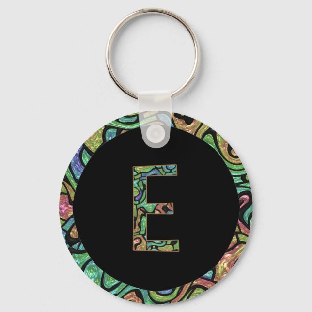 Porte-clés Monogramme E (Recto)