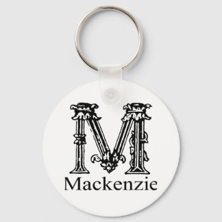 Porte-clés Monogramme fantaisie : Mackenzie