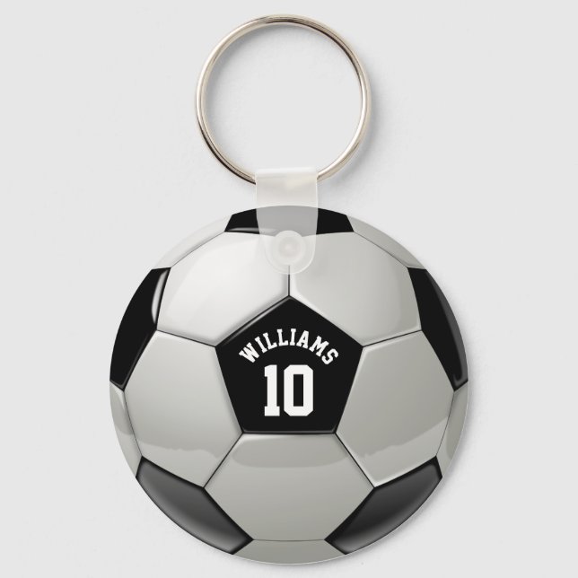 Porte-clés Monogramme Football Association Football Sports (Recto)