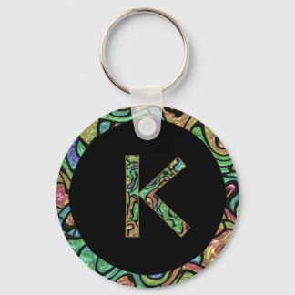Porte-clés Monogramme K